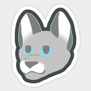 Demiboy pride cat Sticker